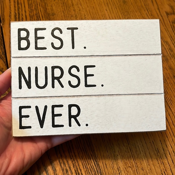 Hobby Lobby Other - EUC Nurse Plaque